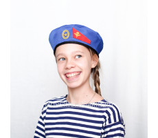 Берет голубой детский ВДВ р.53-56, 57-59.